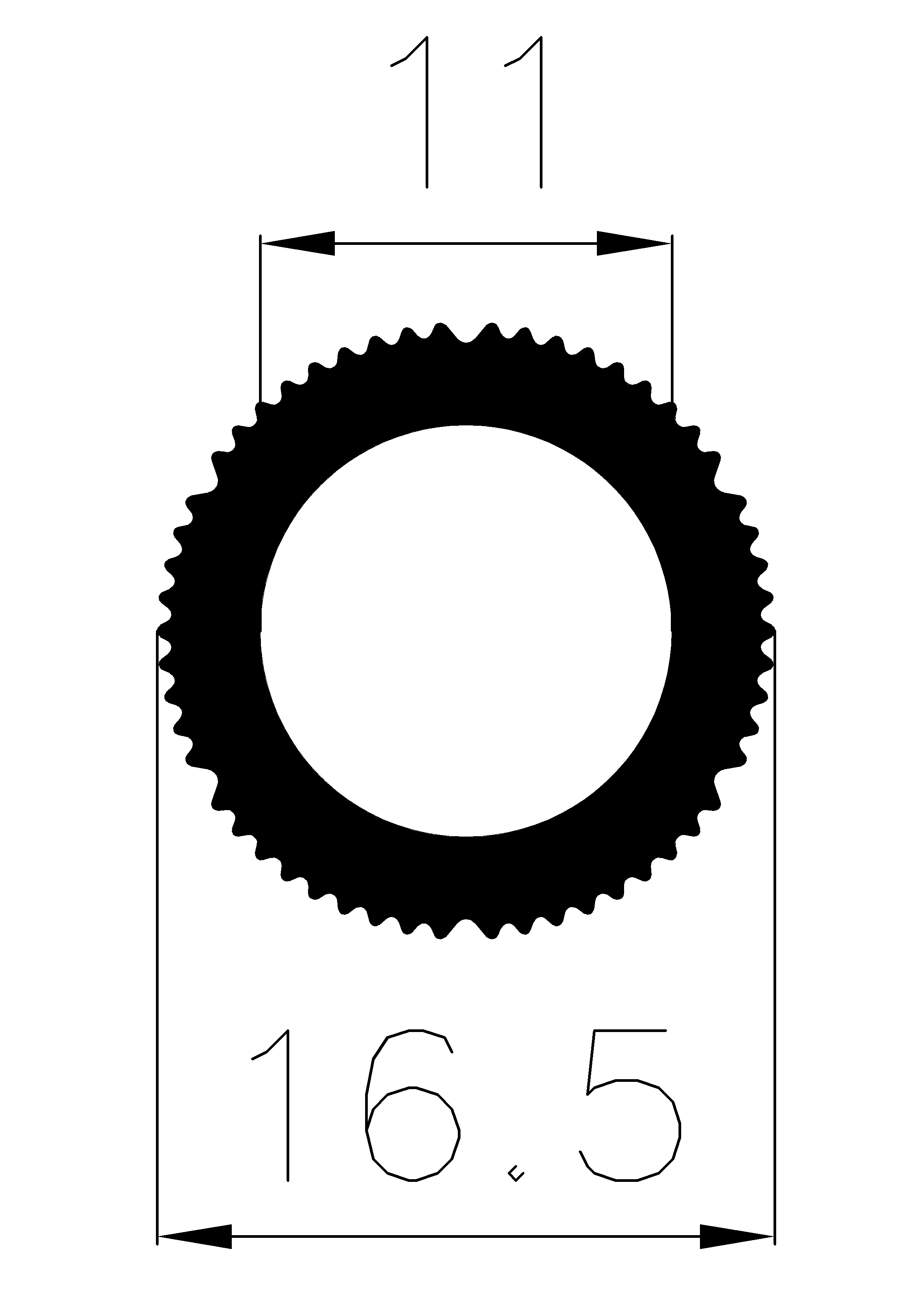 3320370KG - Профили из резины EPDM - Трубчатые профили
