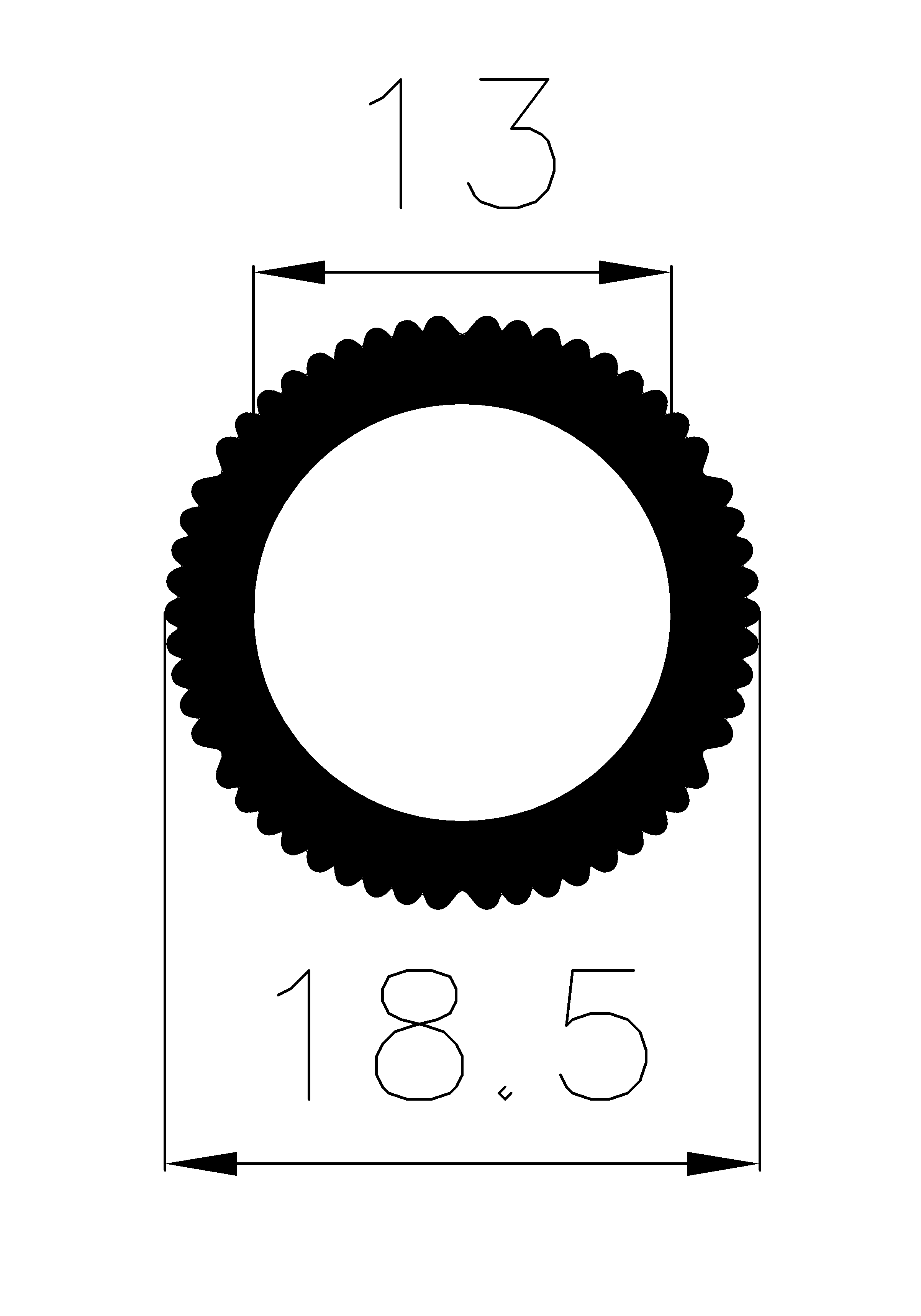 3340370KG - Профили из резины EPDM - Трубчатые профили