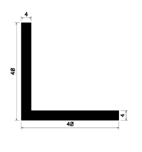 Wi 0686 1B=25 м - резиновые профили - Угловые профили