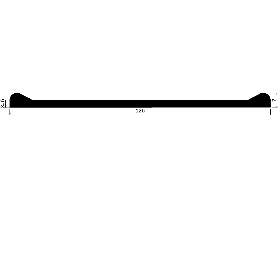 F 1271 - Профили EPDM - Профили для слоёв и изоляции